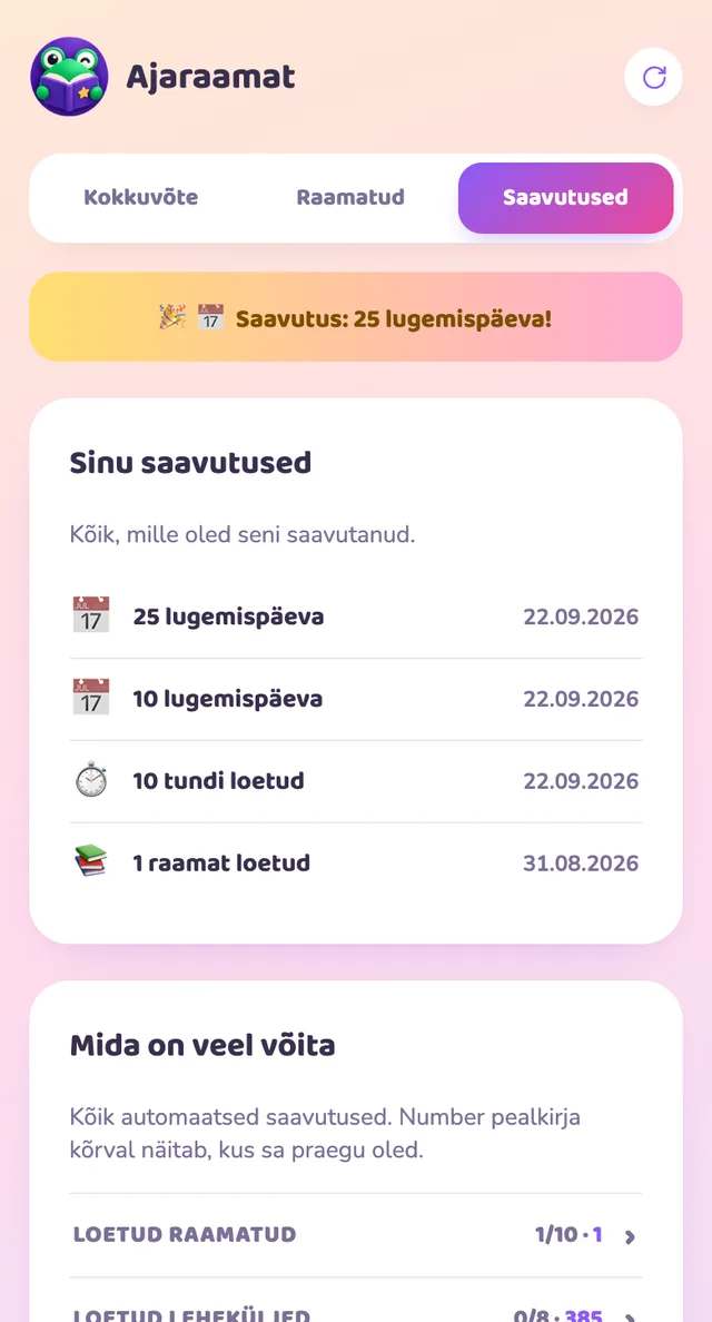 Lapse enda saavutused